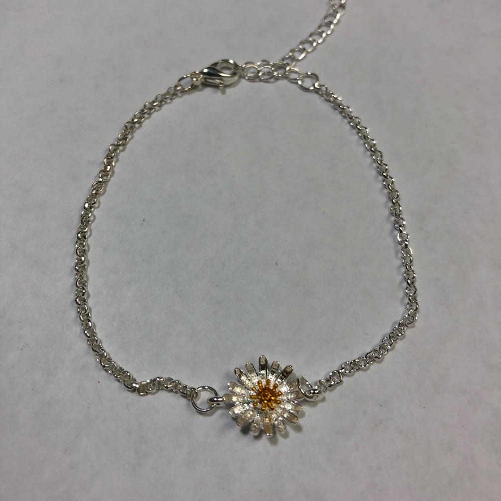 Little flower ankle bracelet